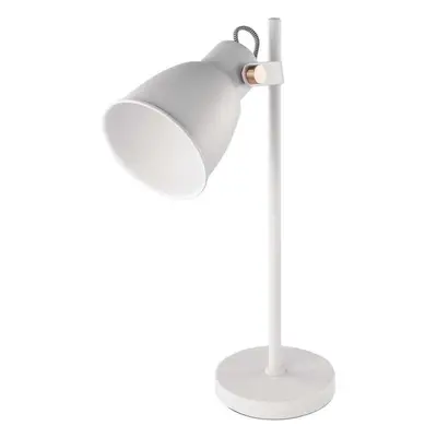 Stolní lampa EMOS Stolní lampa JULIAN na žárovku E27, bílá