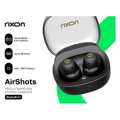 Bezdrátová sluchátka mini silikonová Rixon AirShots