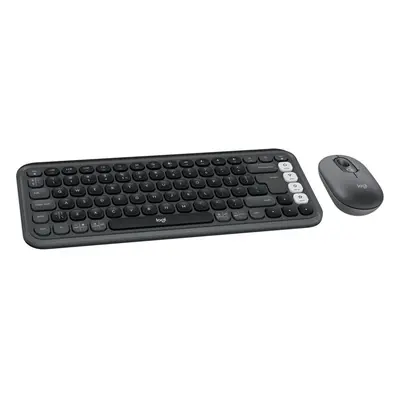 Set klávesnice a myši Logitech Pop Icon Combo, Graphite - US INTL