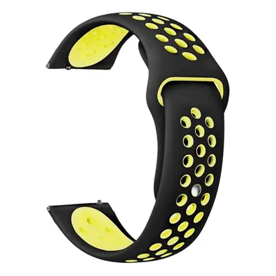 Řemínek Eternico Sporty Universal Quick Release 22mm Vibrant Yellow and Black