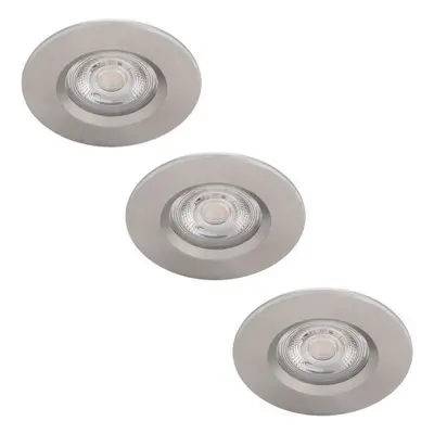 Philips Dive SL261 LED koupelnové zápustné bodové svítidlo 1x5W | 350lm | 2700K | IP65 - set 3 k