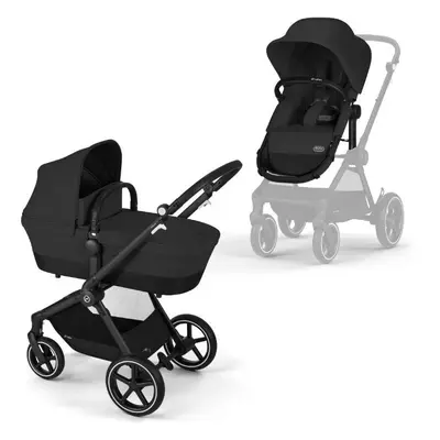 Kočárek Cybex Eos Lux BLK Moon Black/black