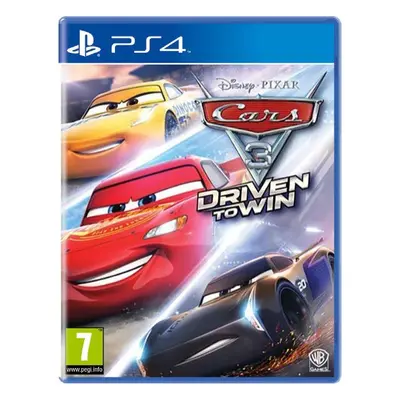 Hra na konzoli Cars 3: Driven to Win - PS4