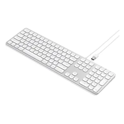 Klávesnice Satechi Aluminum Wired Keyboard for Mac - Silver - US