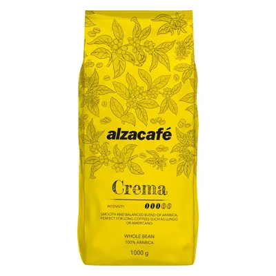 Káva AlzaCafé Crema, zrnková, 1000g