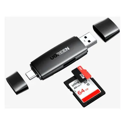 Čtečka karet UGREEN 2-in-1 USB-C / USB-A Card Reader