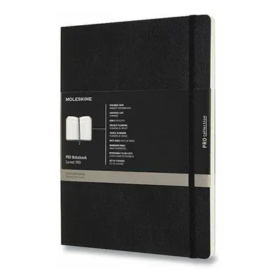 Zápisník MOLESKINE Professional XL, měkké desky