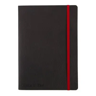 Zápisník OXFORD Black n´ Red Journal A5, 72 listů, linkovaný, ohebné desky