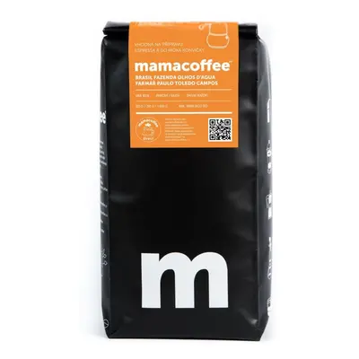 Káva mamacoffee BRASIL fazenda Olhos D´Aqua, 1000g