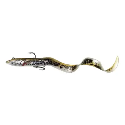 Savage Gear Gumová nástraha 4D Real Eel 20cm 38g Olive Pearl PHP