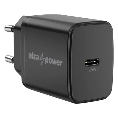 Nabíječka do sítě AlzaPower A110C Fast Charge 20W černá