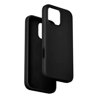 Kryt na mobil Vention Liquid Silicone Case for iPhone 16 Pro Max with MagSafe Black