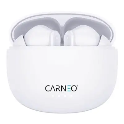 Bezdrátová sluchátka CARNEO HERO pods ANC + ENC white