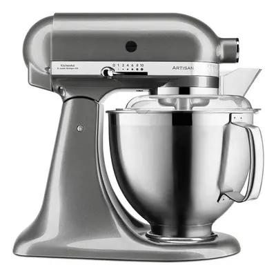 Kuchyňský robot KitchenAid Artisan 5KSM185, stříbřitě šedá, 4,8 l