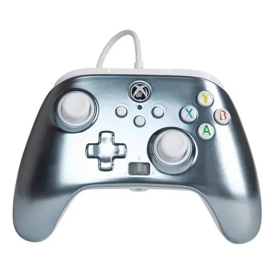 Gamepad PowerA Enhanced Wired Controller - Metallic Ice - Xbox