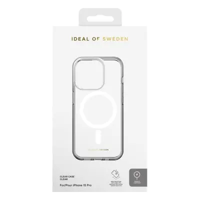 Kryt na mobil iDeal Of Sweden Ochranný kryt Clear Case s Magsafe pro iPhone 15 Pro Clear