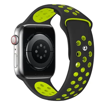 Řemínek Eternico Sporty pro Apple Watch 42mm / 44mm / 45mm / Ultra 49mm Mustard Yellow and Black