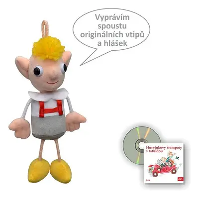 Plyšák Hurvínek 22cm mluvící +CD