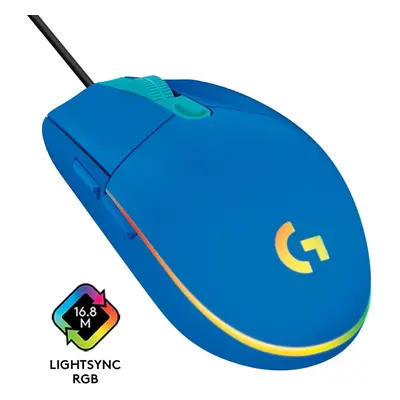 Herní myš Logitech G203 LIGHTSYNC, Blue