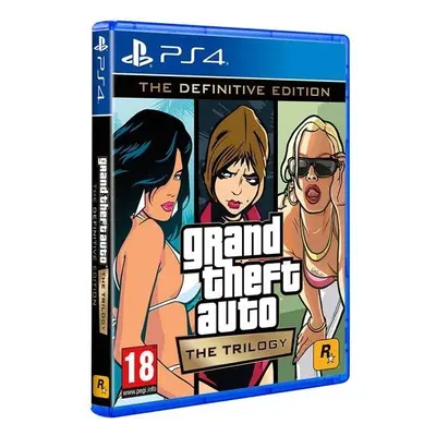 Hra na konzoli Grand Theft Auto: The Trilogy (GTA) - The Definitive Edition - PS4