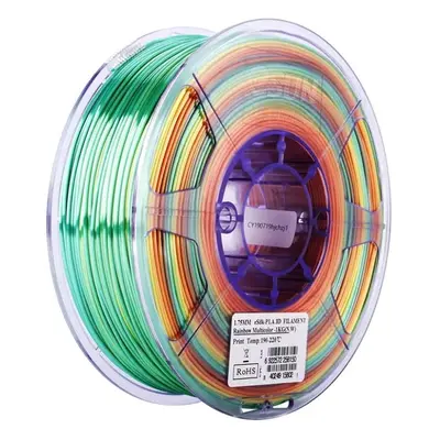 Filament eSUN eSilk-PLA rainbow 1kg