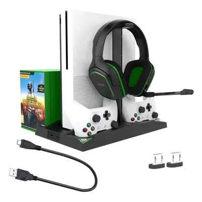 Stojan na herní konzoli iPega XB007 Multifunkční Nabíjecí Stojan s Chlazením pro Xbox One