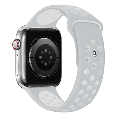 Řemínek Eternico Sporty pro Apple Watch 42mm / 44mm / 45mm / Ultra 49mm Cloud White and Gray