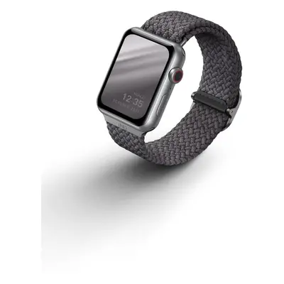 Řemínek Uniq Aspen Braided řemínek pro Apple Watch 44/42mm šedý