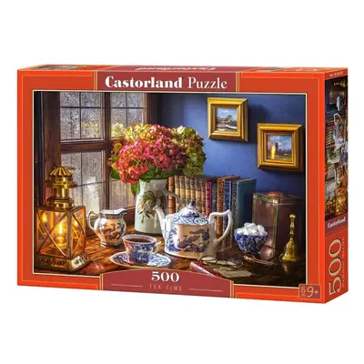 Puzzle CASTORLAND Puzzle Čas na čaj 500 dílků