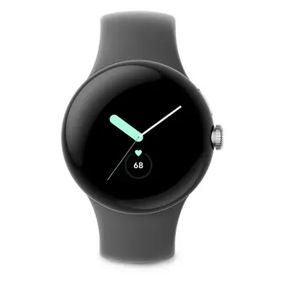 Chytré hodinky Google Pixel Watch 41mm Polished Silver/Charcoal