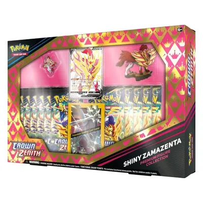 Pokémon karty Pokémon TCG: SWSH12.5 Crown Zenith - Premium Figure Collection - Shiny Zamazenta