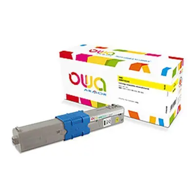 OWA Armor toner kompatibilní s OKI 44973533, 1500st, žlutá/yellow