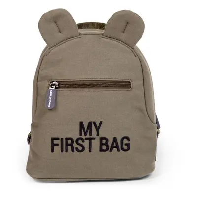 Dětský batoh CHILDHOME My First Bag Canvas Khaki