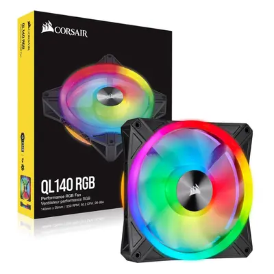 Ventilátor do PC Corsair iCUE QL140 RGB 140mm PWM Single