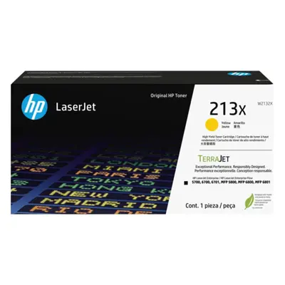 HP W2132X, yellow toner. kazeta HP LaserJet 213X