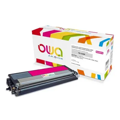 OWA Armor toner kompatibilní s Brother TN-320M, 1500st, červená/magenta