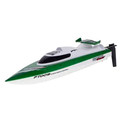 RC loď KIK RC Závodní sportovní člun FT-09 2,4 Ghz zelený