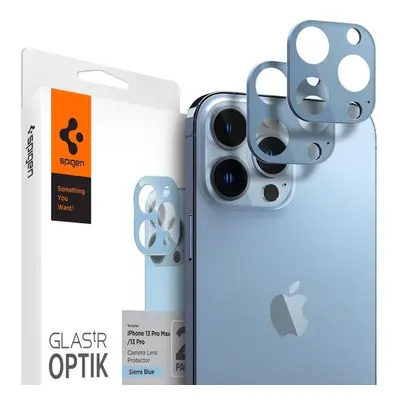 Ochranné sklo Spigen tR Optik 2 Pack Sierra Blue iPhone 13 Pro/13 Pro Max