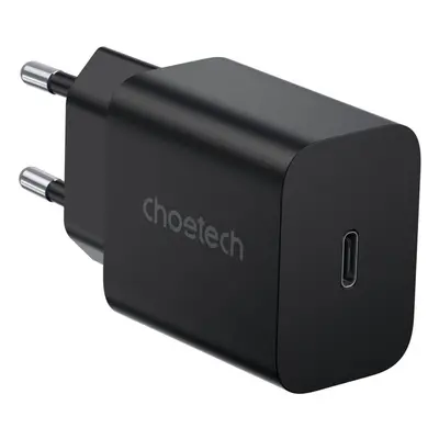 Nabíječka do sítě ChoeTech USB-C PD 20W Wall Charger Black