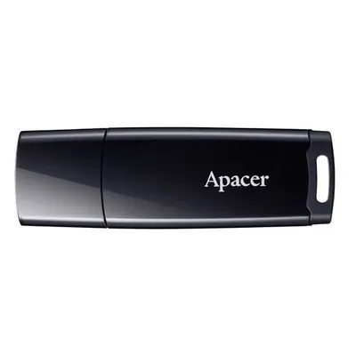 Apacer USB flash disk, USB 2.0, 64GB, AH336, černý, AP64GAH336B-1, USB A, s krytkou