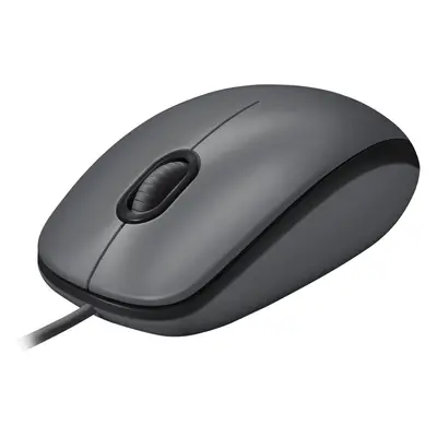 Myš Logitech Mouse M100 šedá