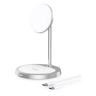 Nabíjecí stojánek ChoeTech MFM 2in1 Holder Magnetic Wireless Charger For iPhone 12/13/14 Series 