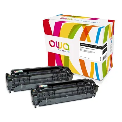 OWA Armor sada kompatibilní s HP CC530AD, 2x3500st, černá/black