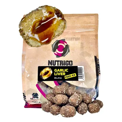 LK Baits Nástraha Nutrigo FEED-EX Garlic Liver 800g 20mm