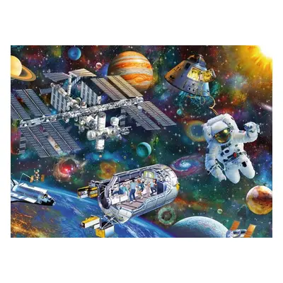 RAVENSBURGER Puzzle Vesmírný průzkum XXL 200 dílků