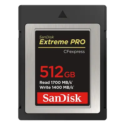 Paměťová karta Sandisk Compact Flash Extreme PRO CF expres 512GB, Type B