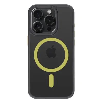 Kryt na mobil Tactical MagForce Hyperstealth 2.0 Kryt pro iPhone 15 Pro Black/Yellow