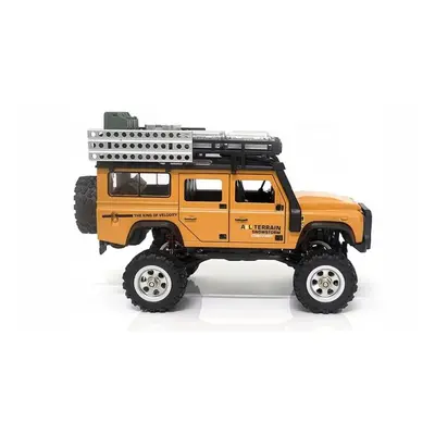 RC auto Amewi RC auto D90X28 Metall Scale Crawler 1:28, žluté