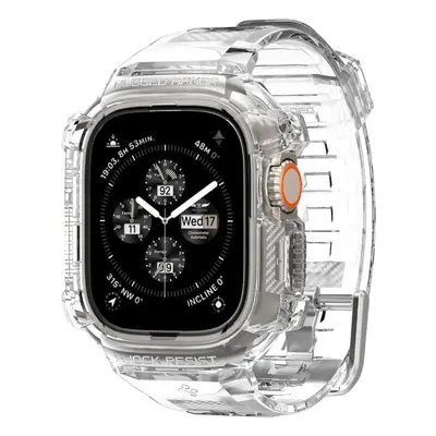 Ochranný kryt na hodinky Spigen Rugged Armor Pro Crystal Clear Apple Watch Ultra 2/Ultra 49mm