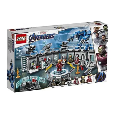 LEGO stavebnice LEGO Super Heroes 76125 Iron Man a jeho obleky